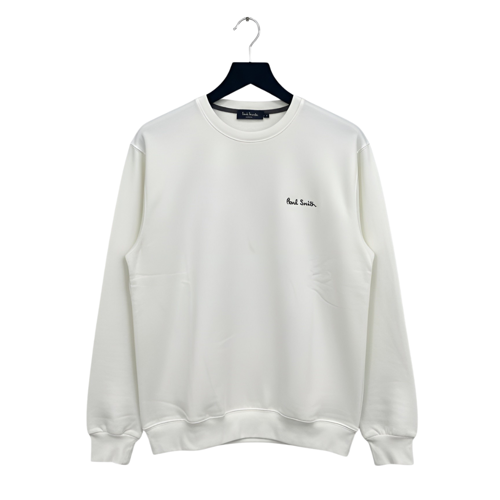 Crew Neck Plain White PNG