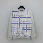 The Circuit Geometric Crewneck | Sweatshirt | Trendy - Image 2